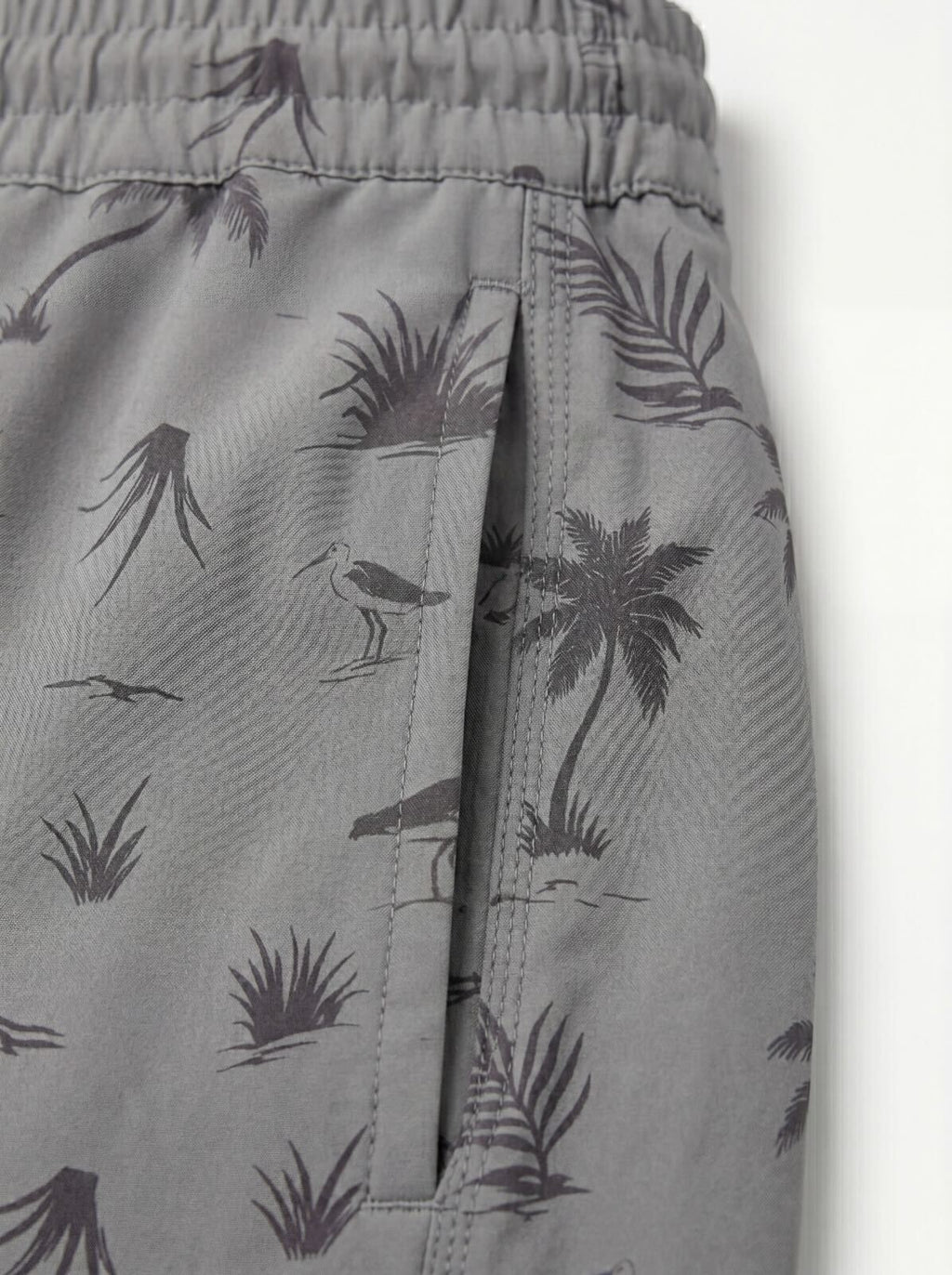 Isle Slate - Grey Swim Shorts
